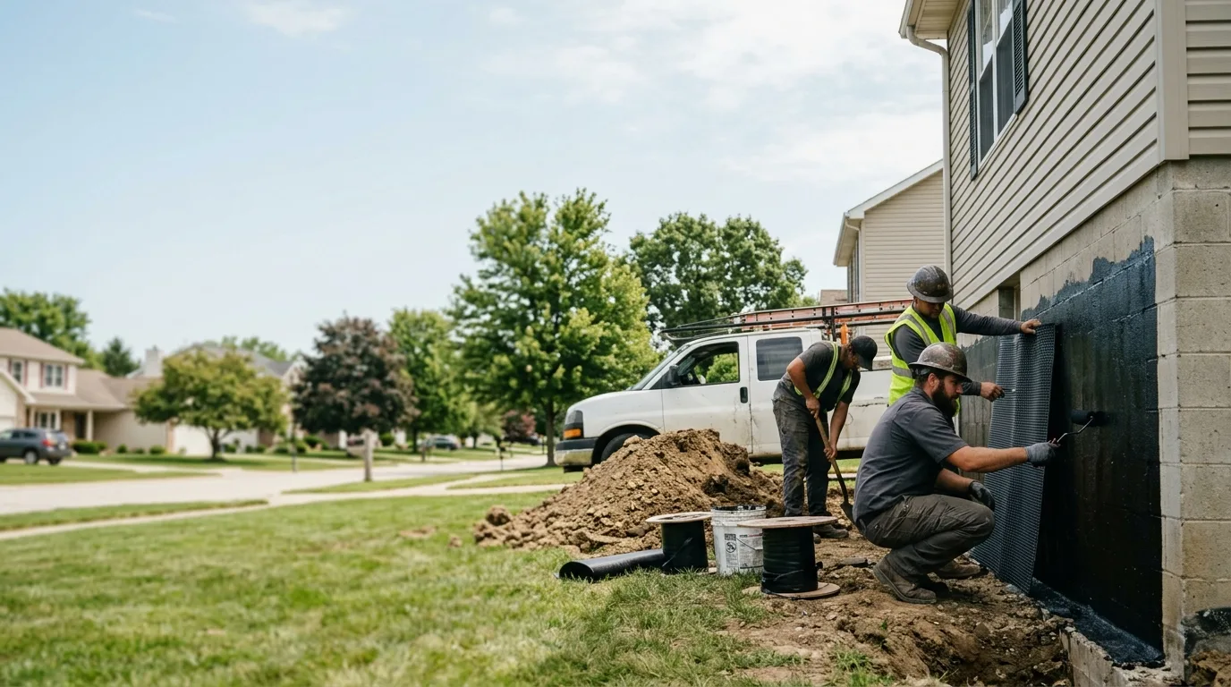 Basement Waterproofing in Bristolville, OH near me